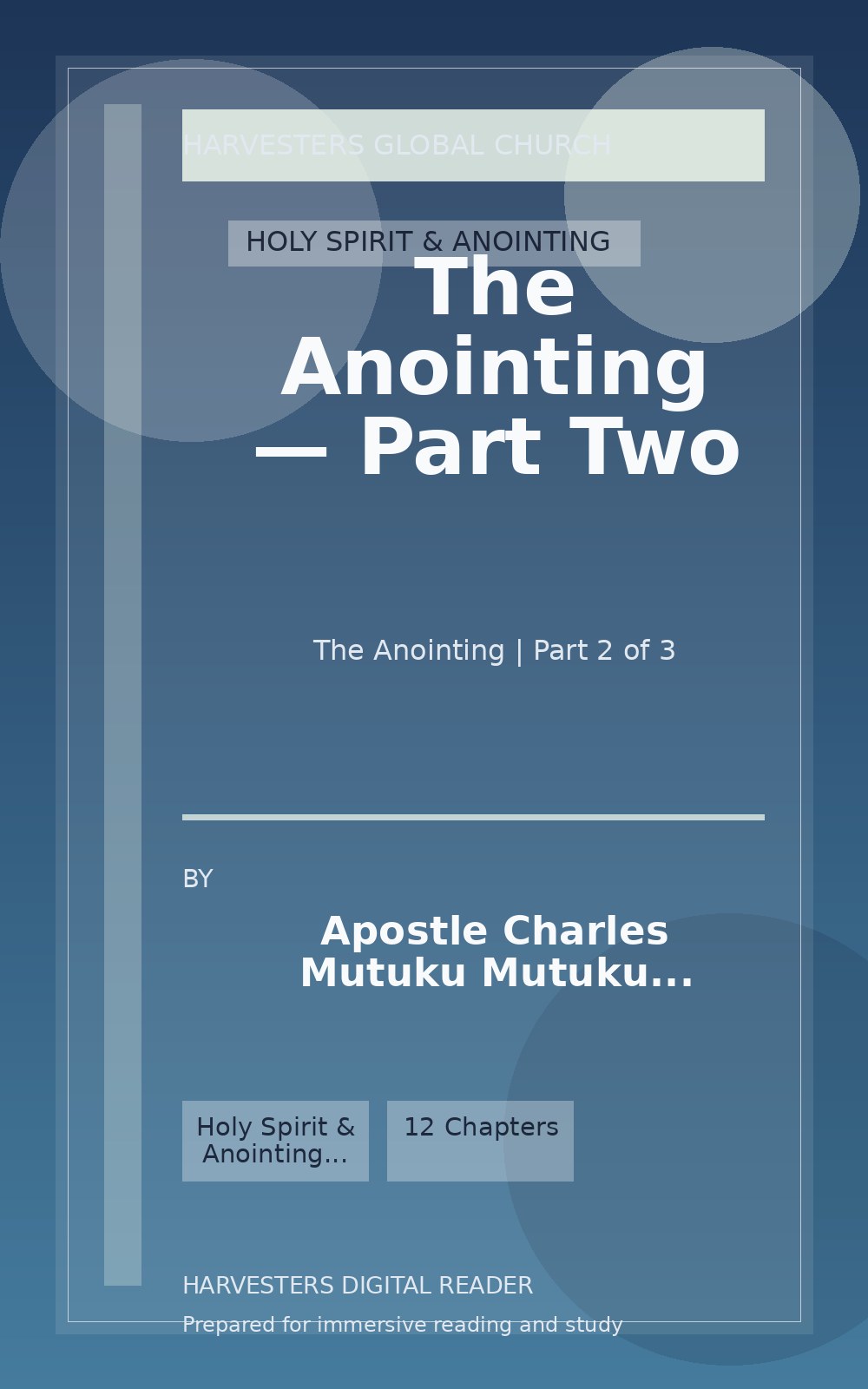 The Anointing — Part Two